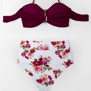 Cupshe Swim - NWT Cupshe Romantic High Waisted Bikini Cupshe Swim - NWT Cupshe Romantic High Waisted Bikini